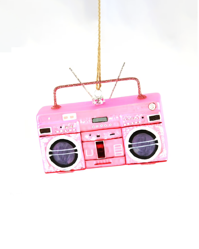 Boombox Ornament