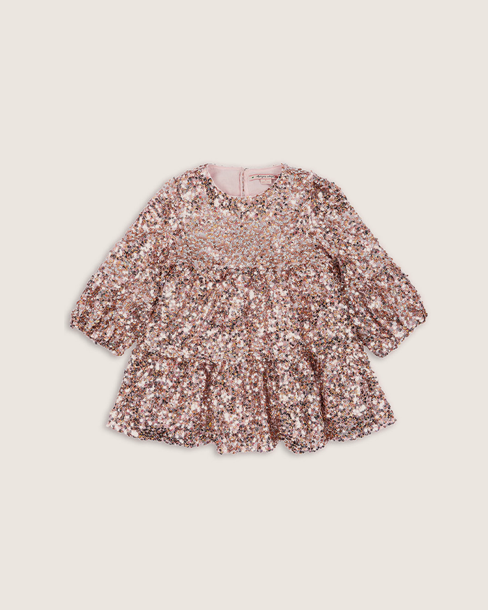 LILA SEQUINS DRESS