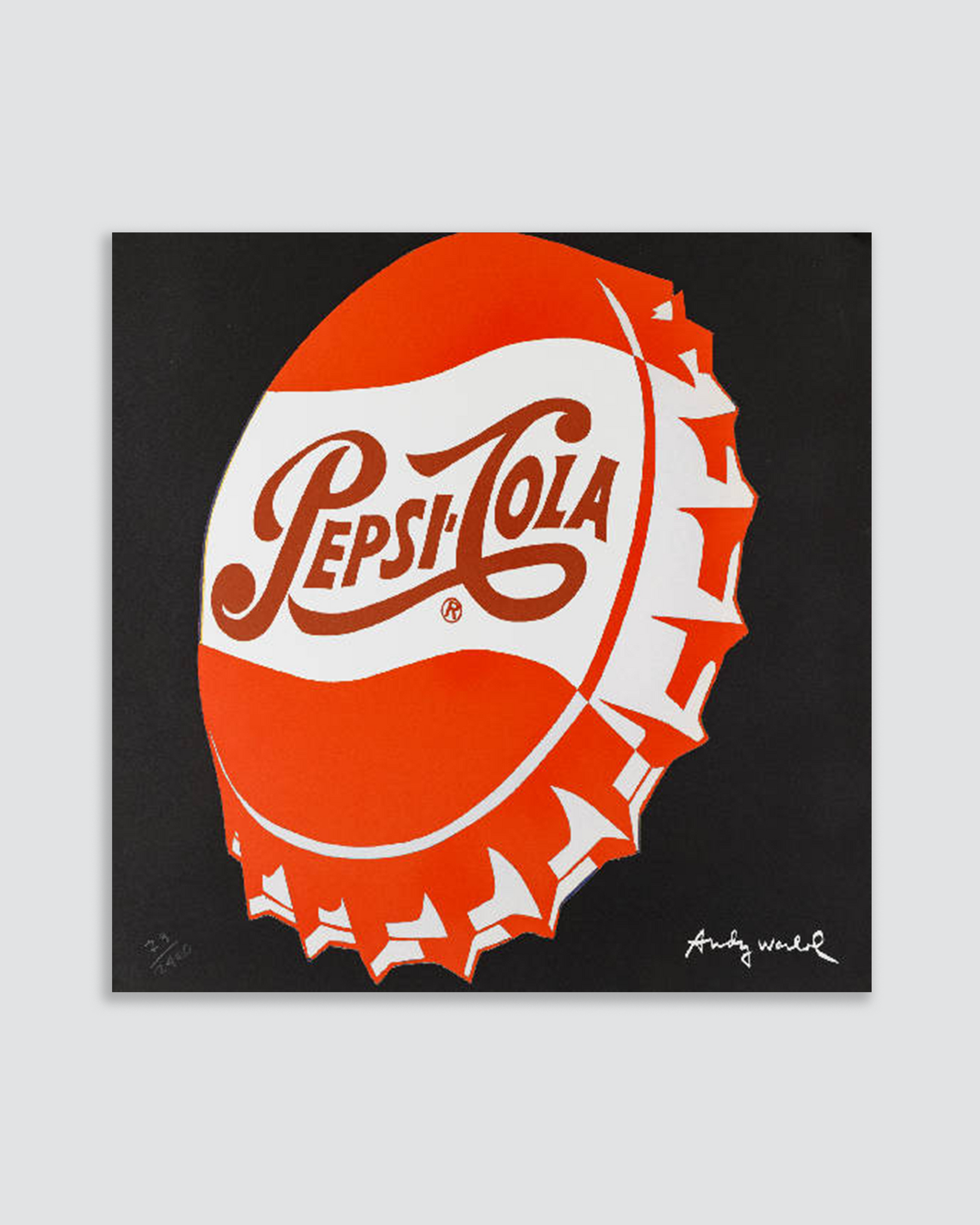 Pepsi-Cola (black) - Andy Warhol