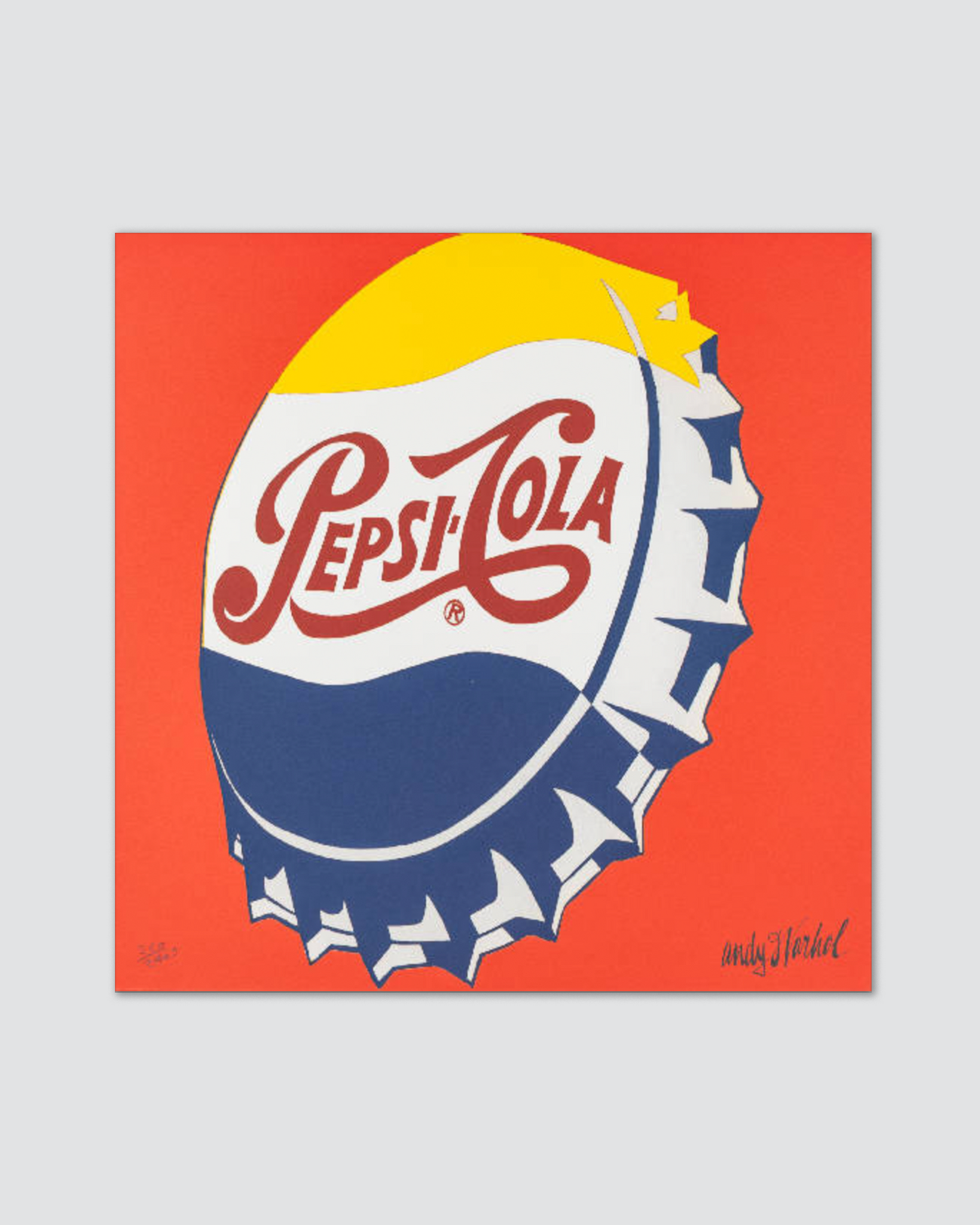 Pepsi-Cola (red) - Andy Warhol