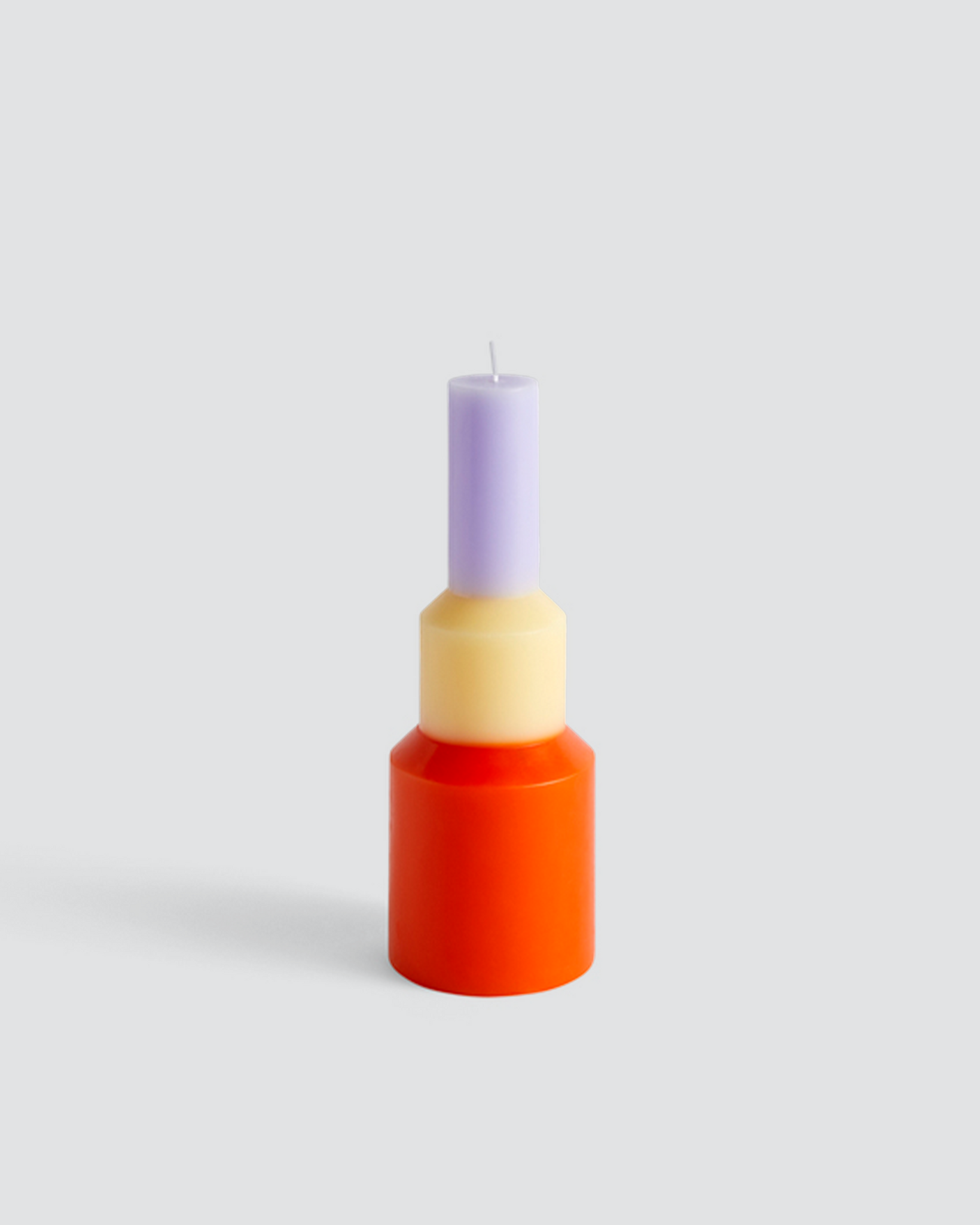 PILLAR CANDLE-MEDIUM-ORANGE